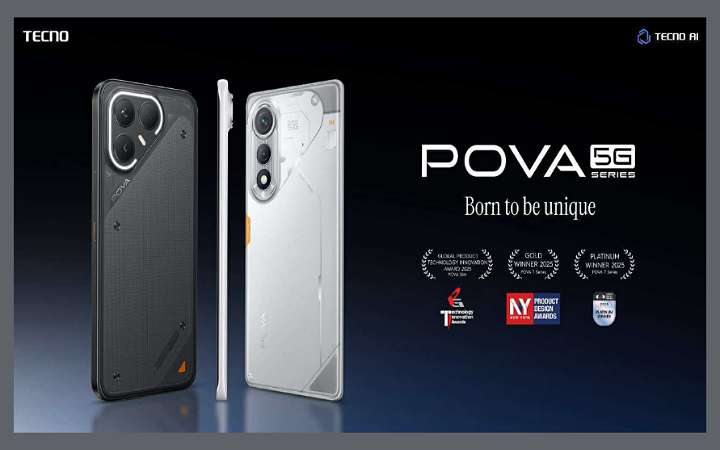 বাজারে এল পোভা সিরিজের ৫জি ফোন