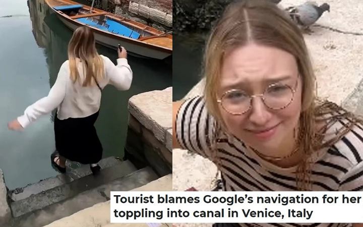 গুগল ম্যাপ দেখে হাঁটতে গিয়ে ভেনিসের খালে পড়লেন পোলিশ নারী