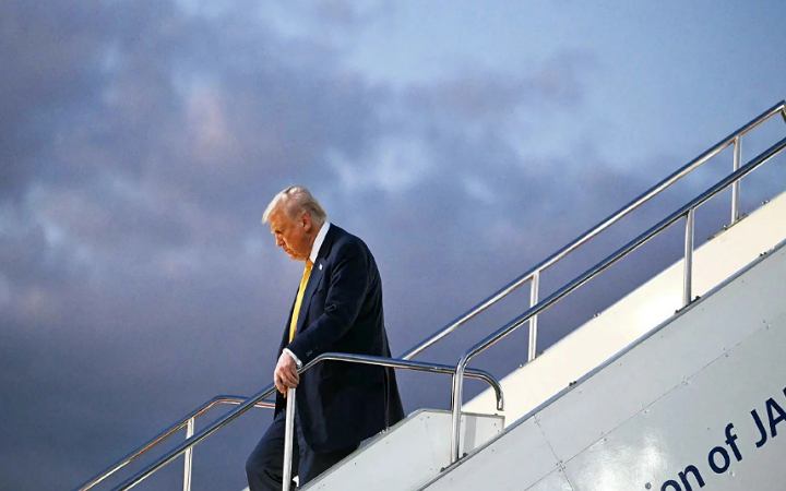 জাপানে পৌঁছেছেন ডোনাল্ড ট্রাম্প