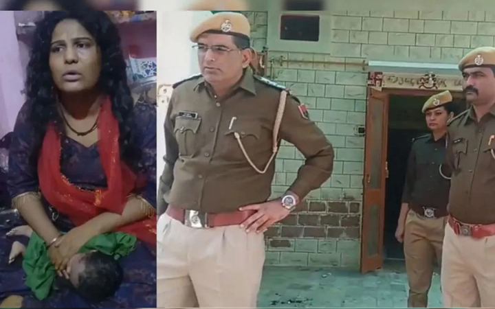 নবজাতককে পা দিয়ে পিশে মারলো তার খালারা
