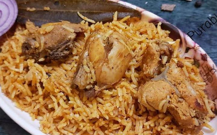 রেসিপি : তেল ছাড়া চিকেন-পোলাও