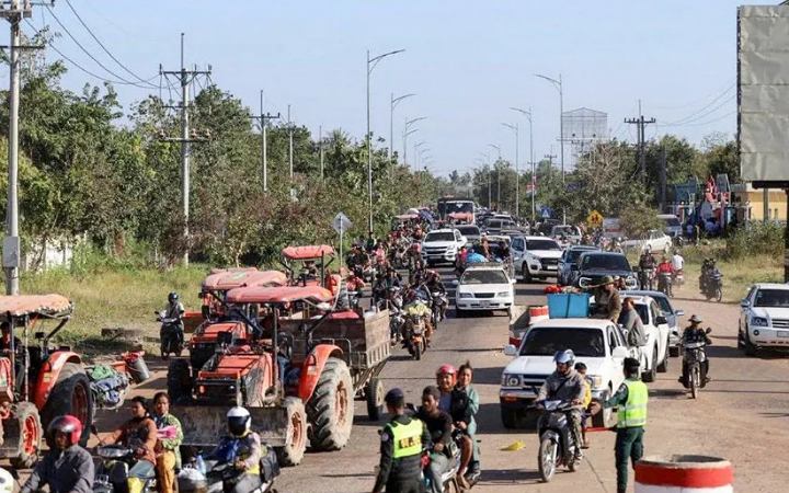 কম্বোডিয়ার ক্যাসিনো হাবে থাইল্যান্ডের হামলা