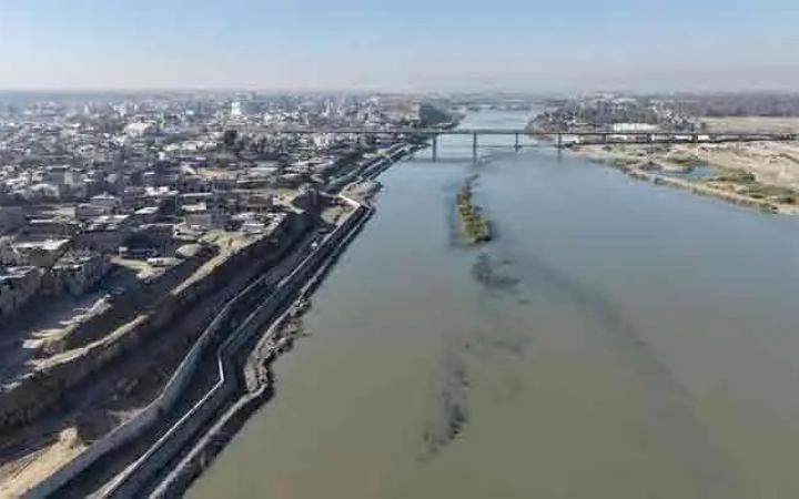 বিলুপ্তির ঝুঁকিতে ইরাকের ঐতিহাসিক দজলা নদী