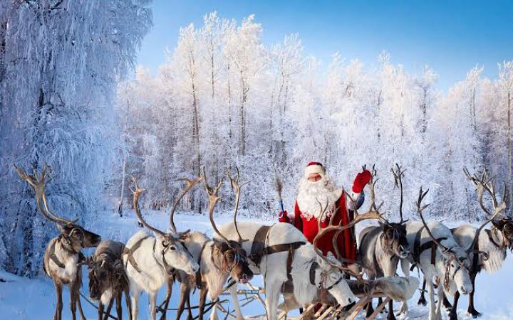 ফিনল্যান্ডের ল্যাপল্যান্ড থেকে যাত্রা শুরু সান্তা ক্লজের