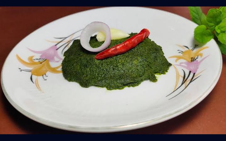 রেসিপি : পুদিনা পাতার ভর্তা