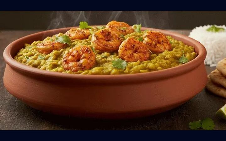 রেসিপি : ডাল - চিংড়ি