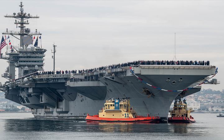 মধ্যপ্রাচ্যে বিমানবাহী রণতরী আনছে যুক্তরাষ্ট্র