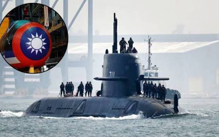 নিজেদের তৈরি সাবমেরিনের প্রথম ট্রায়াল সম্পন্ন করল তাইওয়ান