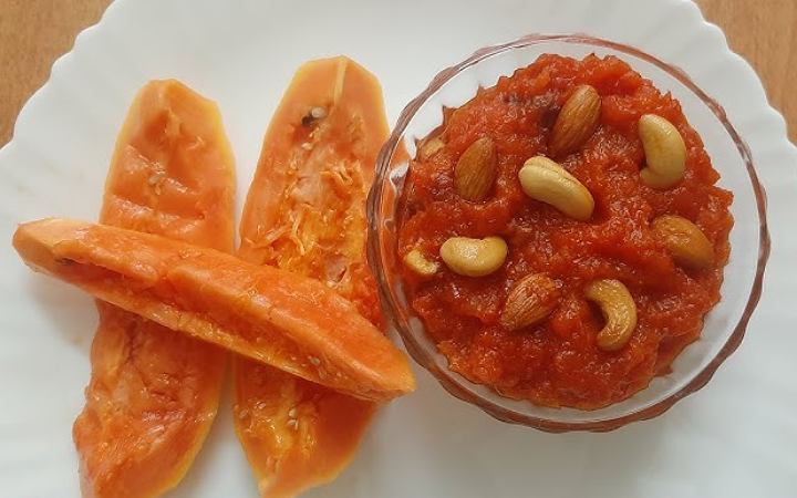 রেসিপি : পাকা পেঁপের হালুয়া