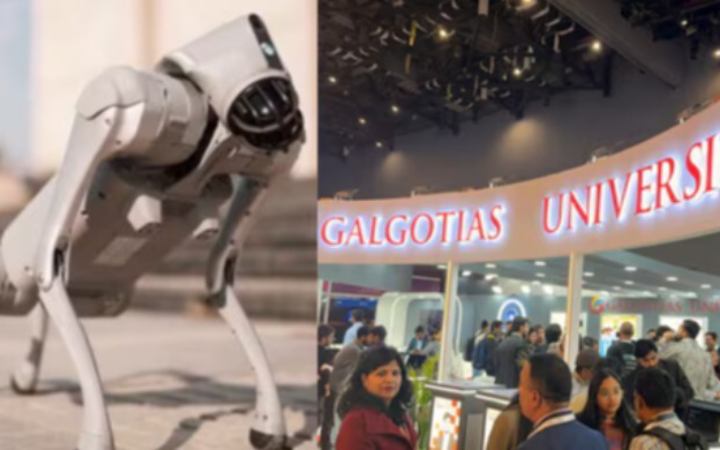 চীনা রোবটকে নিজেদের দাবি, ভারতীয় বিশ্ববিদ্যালয়কে স্টল ছাড়ার নির্দেশ