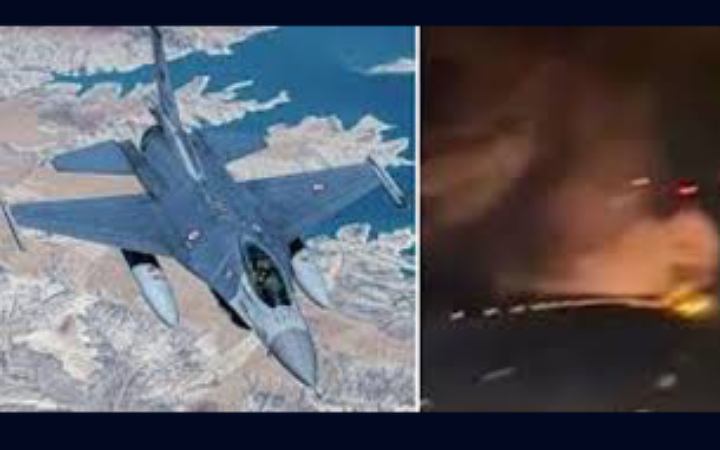 তুরস্কে উড্ডয়নের পরেই বিধ্বস্ত এফ-১৬ যুদ্ধবিমান, চালক নিহত