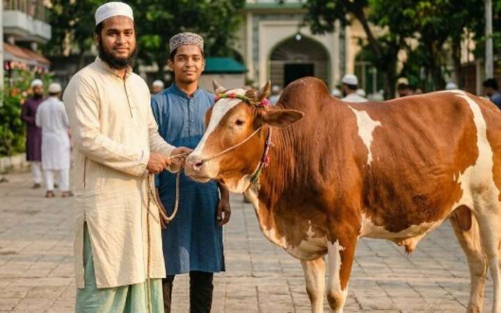 দুই ভাই এক নামে শরিক হয়ে কোরবানি করতে পারবেন?