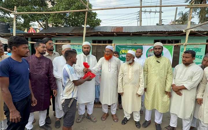 চাঁদপুরে ৫ হাজার পরিবারে কোরবানির মাংস পৌঁছে দিল জামায়াত