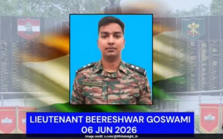 কাশ্মীরে সেনা অভিযানের সময় ভারতীয় লেফটেন্যান্টের মৃত্যু