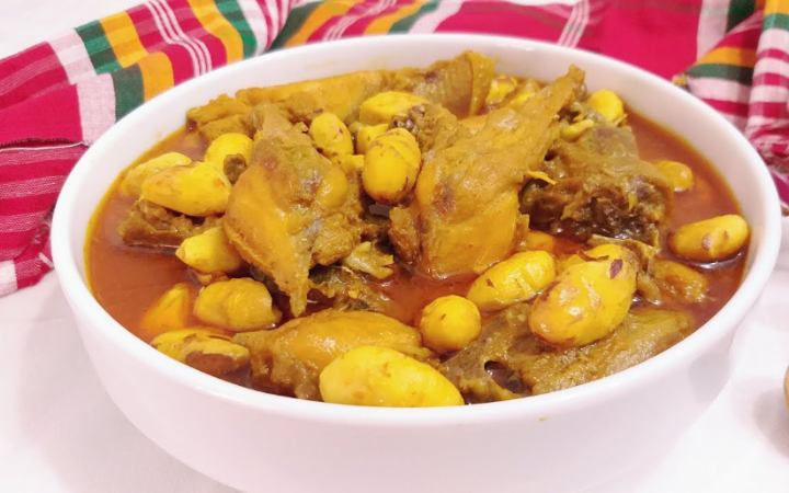 কাঁঠালের বিচি দিয়ে মুরগির মাংস রান্নার রেসিপি