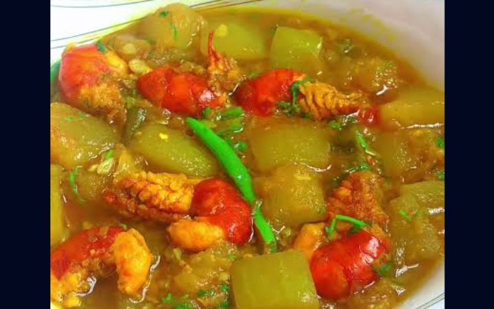 চিংড়ি মাছ দিয়ে চালকুমড়ার সহজ রেসিপি
