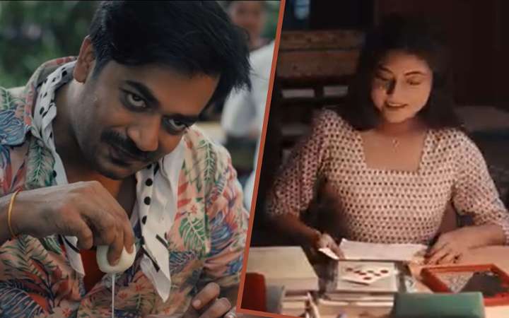 পূজার সিনেমা ‘চিরকুট’, টিজারে বাঙালিয়ানার ছোঁয়া