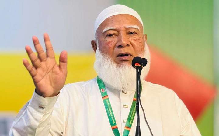 মুখের দাগ নিয়ে ব্যাখ্যা দিলেন জামায়াত আমির