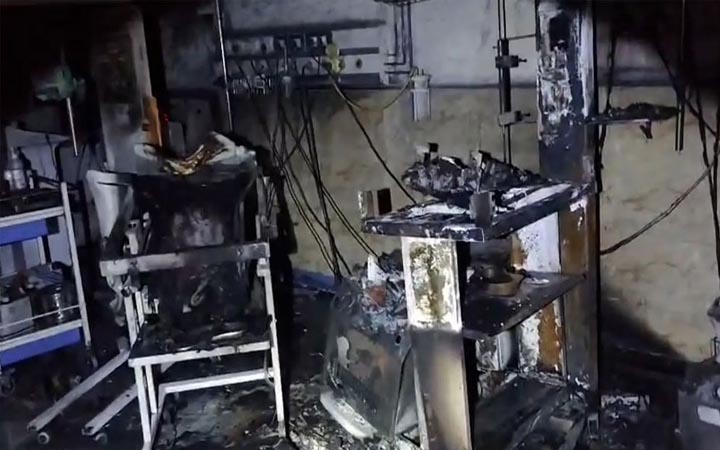 ভারতে হাসপাতালে ভয়াবহ আগুন, প্রাণ গেল ৩ নবজাতকের