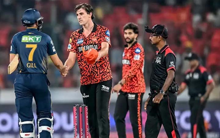 গুজরাটের দাপুটে জয়ের ম্যাচে টানা চতুর্থ হার হায়দরাবাদের