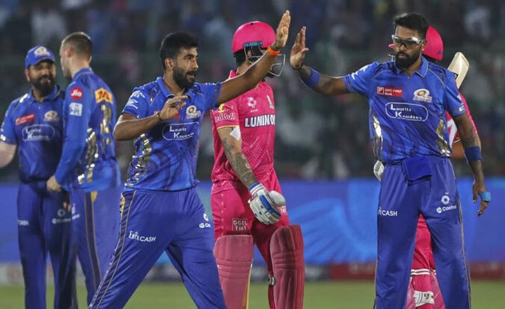 চেন্নাইয়ের পর রাজস্থানেরও বিদায়, শীর্ষে মুম্বাই