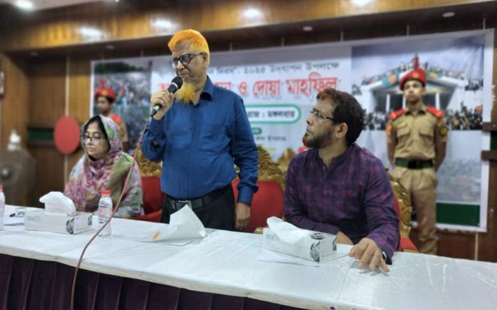 আইডিয়াল স্কুল অ্যান্ড কলেজে জুলাই গণঅভ্যুত্থান দিবস উদযাপন