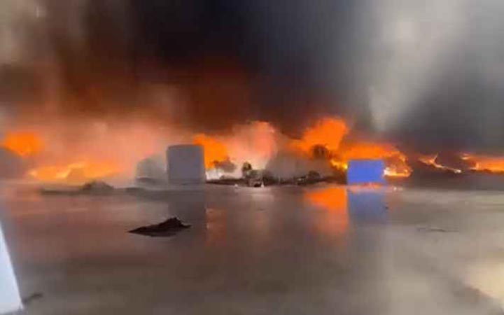 ইসরায়েলে অস্ত্রের গুদামে ভয়াবহ আগুন