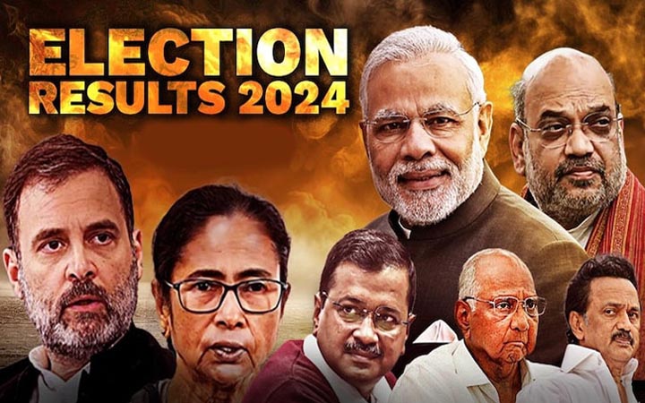 ভারতে লোকসভা নির্বাচনের ফল ঘোষণা আজ