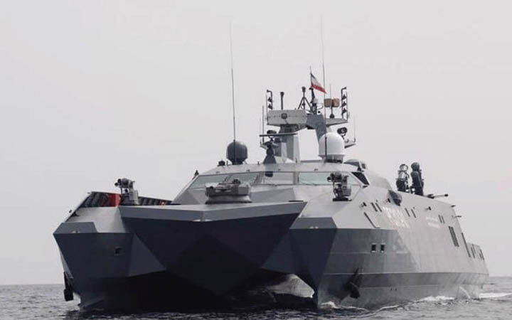 ইরানের বহরে নতুন যুদ্ধজাহাজ