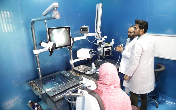 যশোর আদ্-দ্বীন হাসপাতালে অত্যাধুনিক ইএনটি ইউনিট স্থাপিত