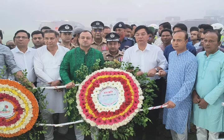 জামালপুরে যথাযথ মর্যাদায় স্বাধীনতা দিবস পালিত