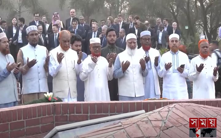 স্বাধীনতা দিবসে স্মৃতিসৌধে বিরোধীদলীয় নেতা শফিকুর রহমানের শ্রদ্ধা