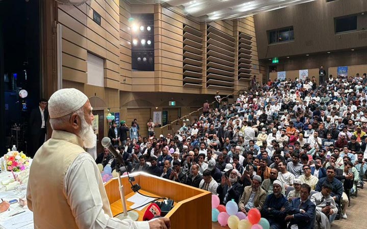 জাপানে ডা. শফিকুর রহমানকে বর্ণাঢ্য নাগরিক সংবর্ধনা