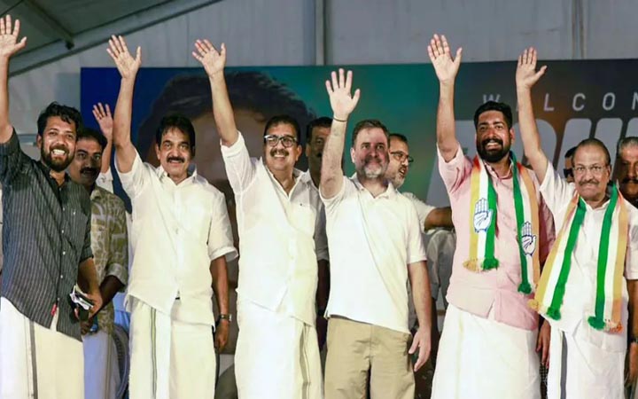 কেরালায় কংগ্রেস নেতৃত্বাধীন ইউডিএফ’র চমক!