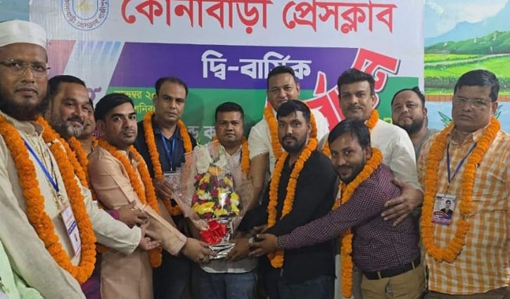 কোনাবাড়ি প্রেস ক্লাবের সভাপতি মোরশেদ, সেক্রেটারি অজয়