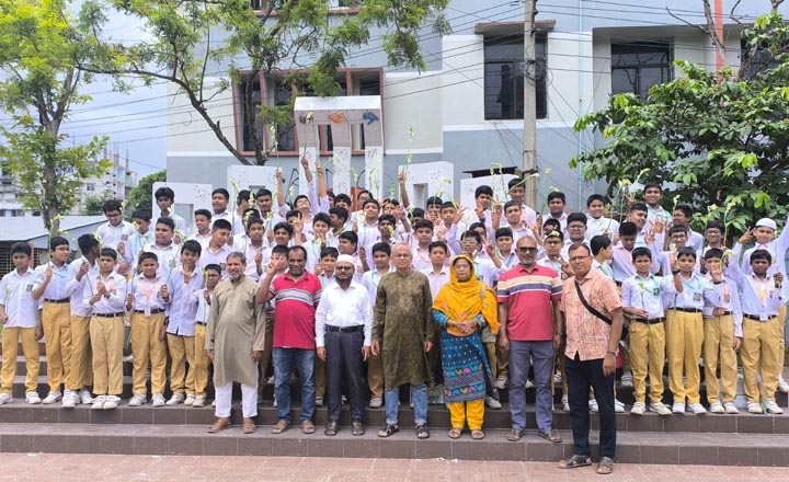 কুষ্টিয়া জিলা স্কুলের প্রাথমিক বৃত্তিপ্রাপ্ত ৬৪ কৃতী ছাত্রকে সংবর্ধনা