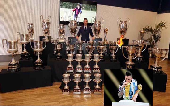মেসির ক্যারিয়ারে যত অর্জন
