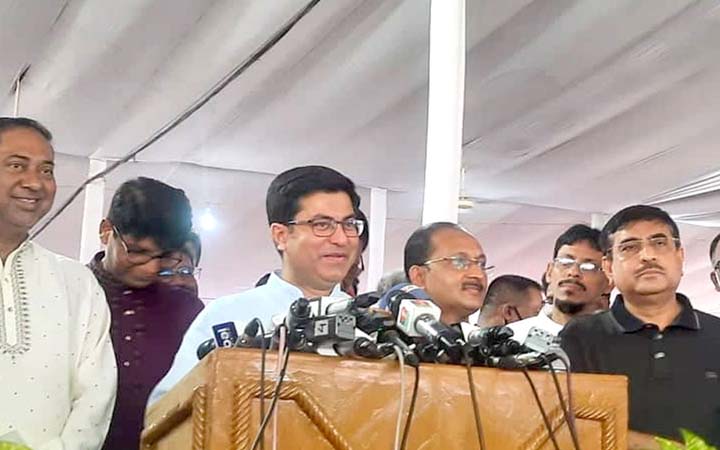 ঈদের জামাতের জন্য প্রস্তুত জাতীয় ঈদগাহ