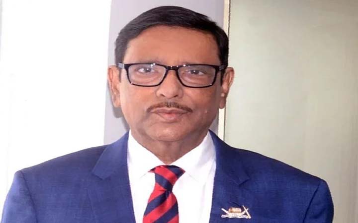 রাজনীতি থেকে বিএনপি’র বিদায় নেওয়ার সময় এসেছে : ওবায়দুল কাদের