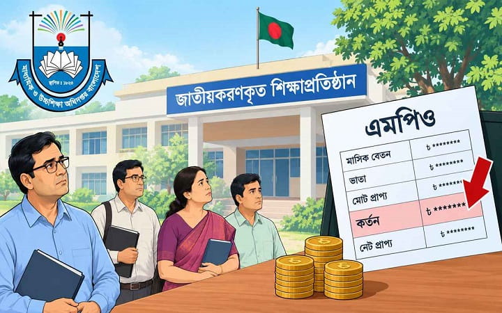 জাতীয়করণকৃত শিক্ষাপ্রতিষ্ঠানে এমপিও ইনডেক্স কর্তনের নির্দেশ