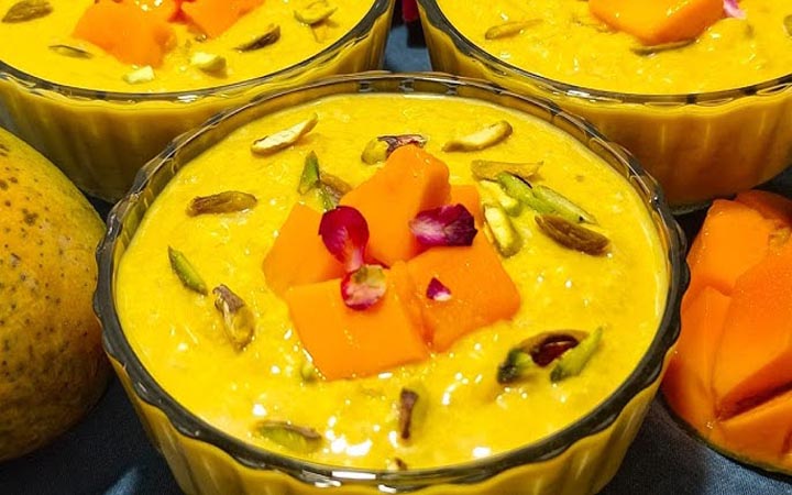 পাকা আমের পায়েস রান্নার রেসিপি
