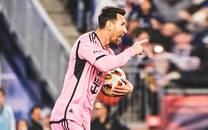 প্রথমবার মেজর লিগ সকারের মাসসেরা মেসি