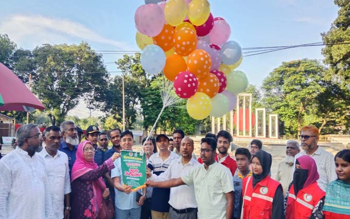 নীলফামারীতে সপ্তাহব্যাপী বৃক্ষমেলা শুরু