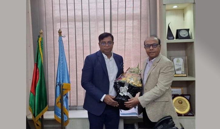 ইউজিসি চেয়ারম্যানের সঙ্গে নোবিপ্রবি উপাচার্যের সাক্ষাৎ