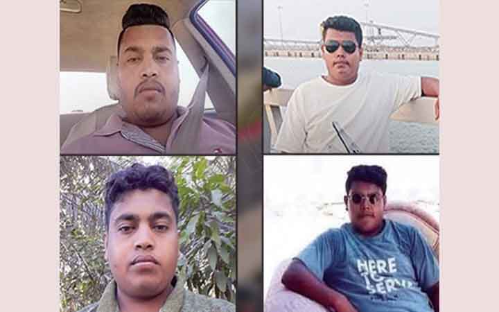 দেশে এসেছে ওমানে গাড়ির ভেতরে মৃত ৪ ভাইয়ের মরদেহ
