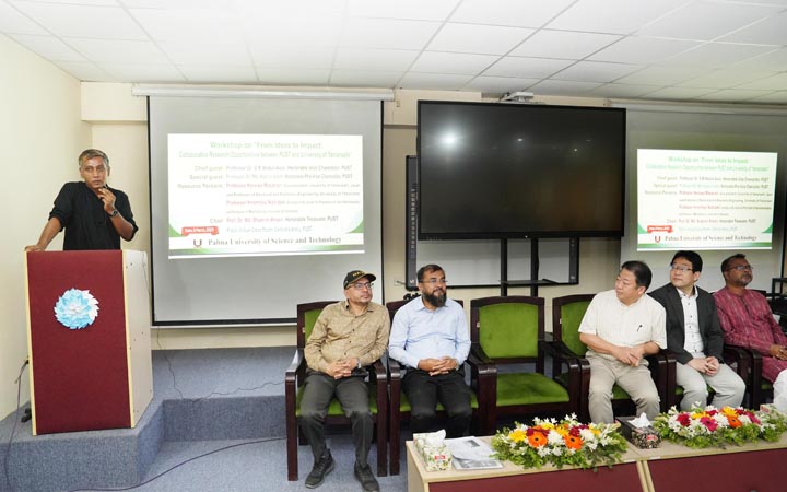 পাবিপ্রবি ও জাপানের ইয়ামানাশি বিশ্ববিদ্যালয়ের মধ্যে যৌথ গবেষণা কর্মশালা অনুষ্ঠিত