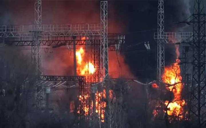 ইউক্রেনে একদিনে রাশিয়ার শতাধিক ড্রোন হামলা