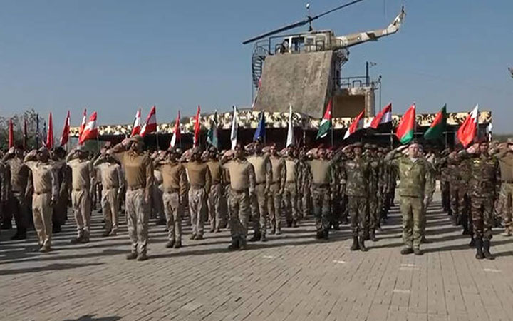 পাকিস্তানে বাংলাদেশসহ ১৯ দেশের অংশগ্রহণে সামরিক মহড়া