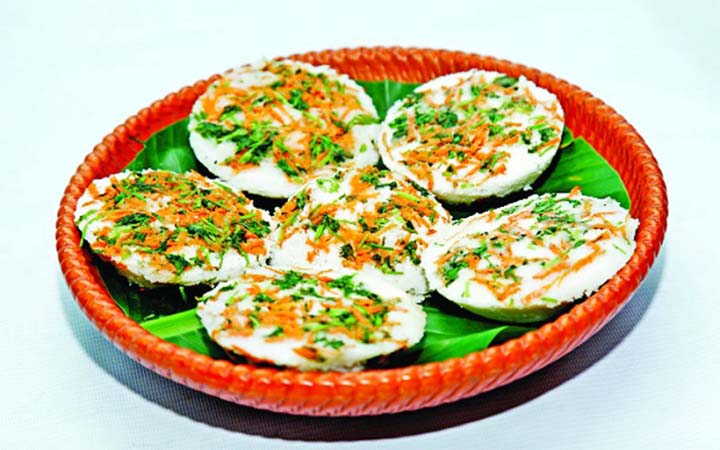 সবজির ঝাল ভাপা পিঠা