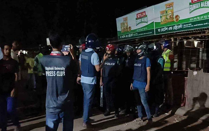 রাবিতে রাতভর ছাত্রলীগের দুই পক্ষের সংঘর্ষ